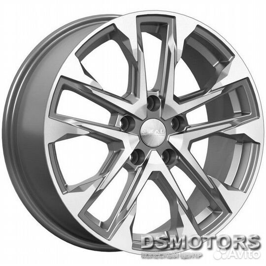 Диски Атакор 7/17 5x115 ET43 d70.2 алмаз графит