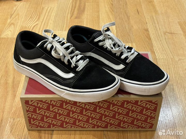 Vans old skool comfycush чёрные