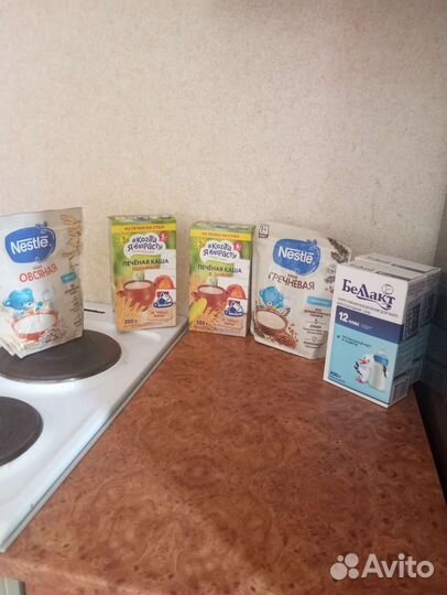 Детские каши молочные