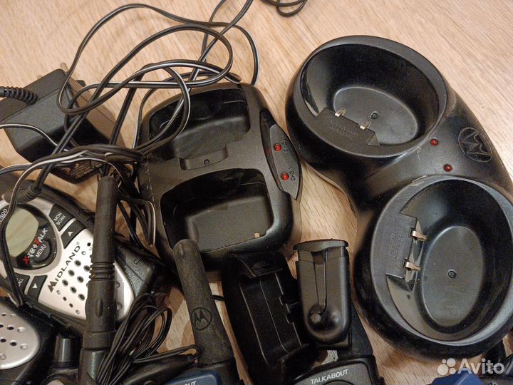 Рации Motorola и Midland на запчасти