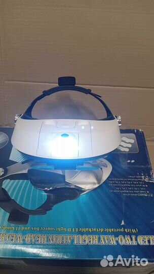 Лупа налобная