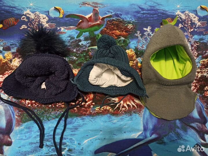 Шапка для мальчика зимняя