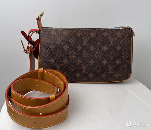 Сумка Louis Vuitton, коричневая канва Monogram