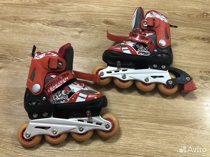 Ролики раздвижные детские 31-34 размер