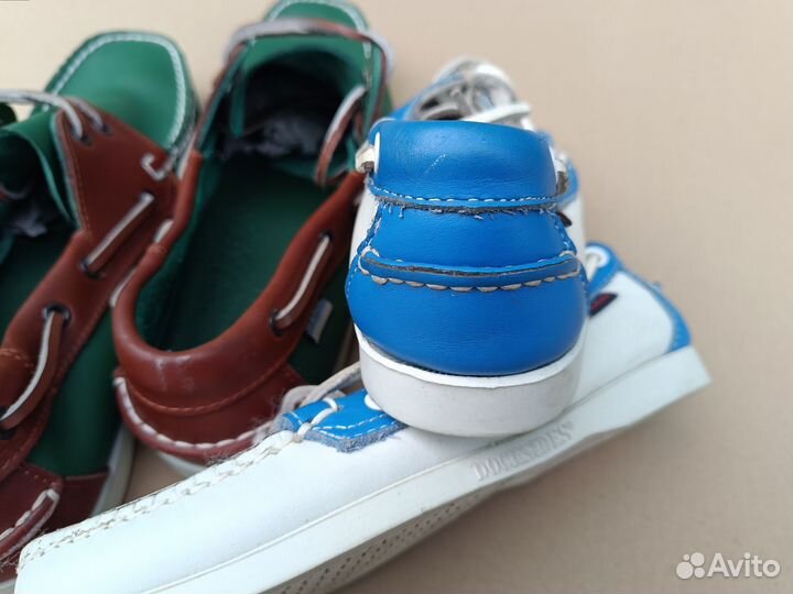 Мужские топсайдеры sebago