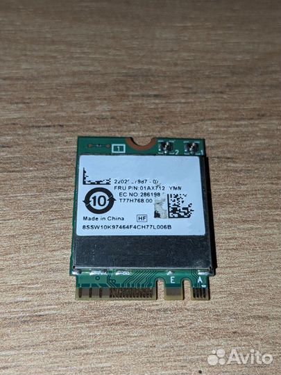 Wifi Bluetooth модуль для ноутбука Realtek 8822BE