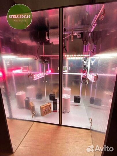 Шкаф гроубокс под ключ