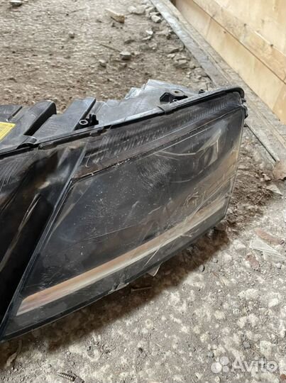 Фара левая Skoda Octavia A7 рейсталинг