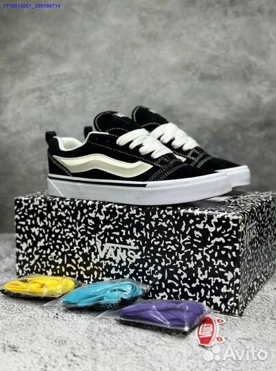 Кроссовки Vans knu skool дутые