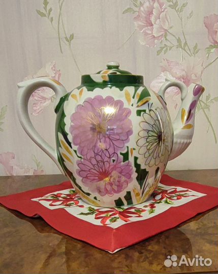 Чайник заварочный СССР Дулево