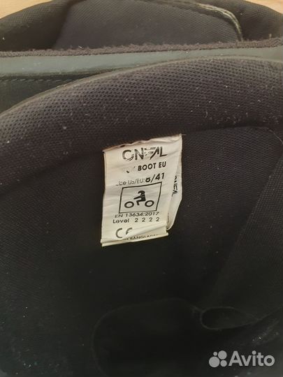 Мотоботы Oneal 41рр (на 39)