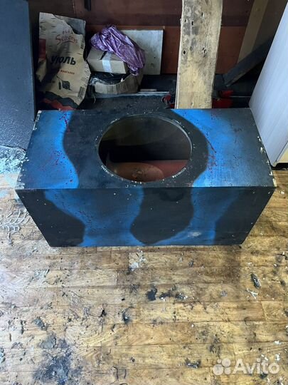 Короб для сабвуфера 15 на трубе