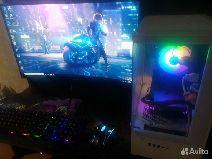 Игровой пк i3 10100f, GTX 1660 Super, 16 gb ddr4