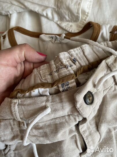 Вещи пакетом для мальчика 122 128