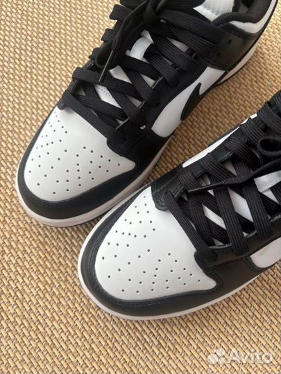 Nike Dunk low black white(Оригинал)