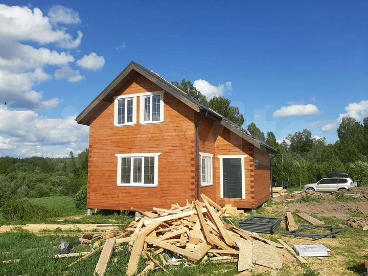 Дом 106 м² на участке 8 сот.