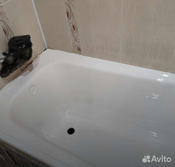 Реставрация ванн жидкий мрамор, наливной акрил