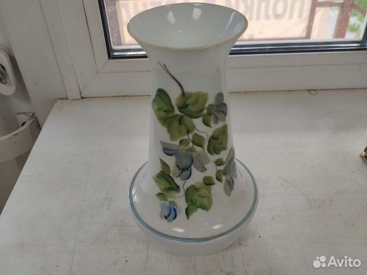 Ваза СССР ручная роспись