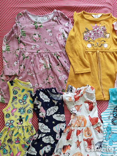 Платье для девочки 86-92