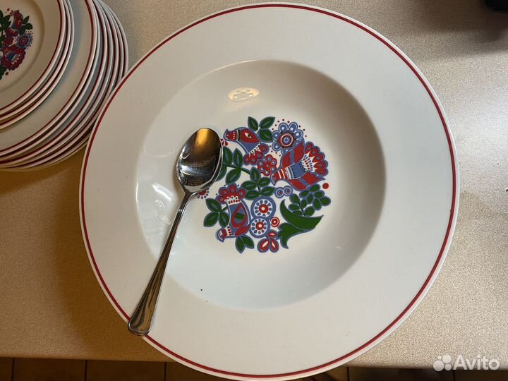 Набор из сервиза птицы ГДР