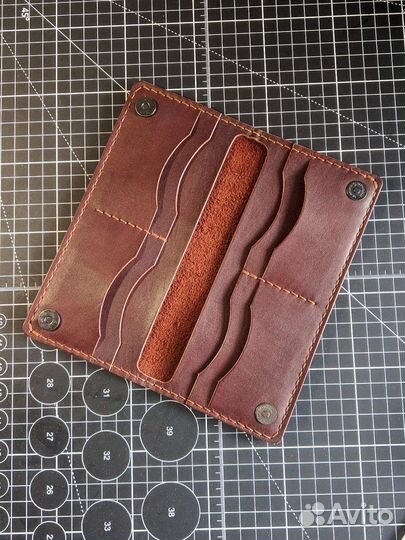Портмоне из натуральной кожи