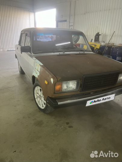 ВАЗ 2107 1.7 МТ, 2011, битый, 92 135 км