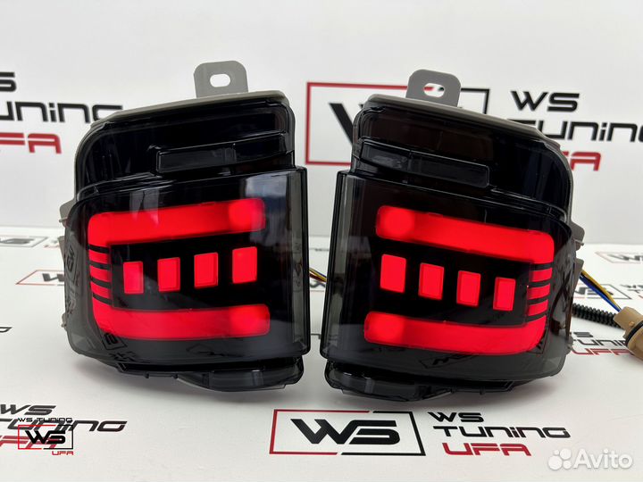 Фонари в задний бампер toyota land cruiser 200 OO4