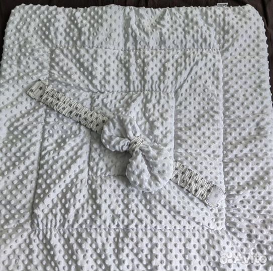 Плюшевый конверт-одеяло на выписку