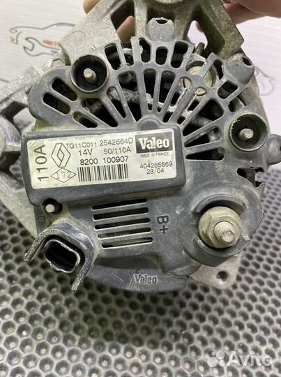 Генератор Renault Megane 2 2002-2009