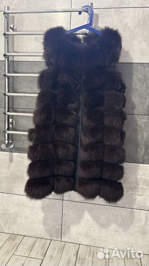 Жилетка меховая женская 44 46