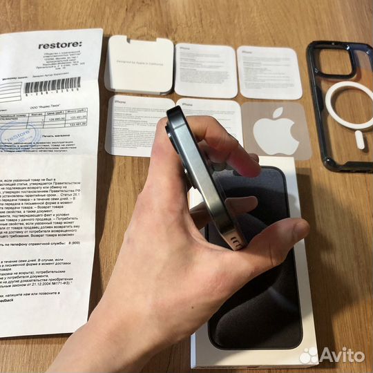 iPhone 15 pro 128gb sim