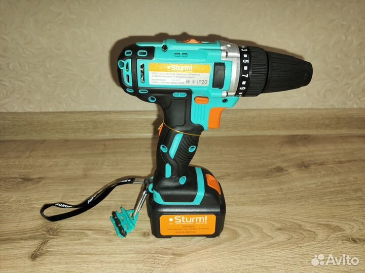 Дрель-шуруповерт Sturm CD3224L