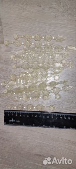 Подвески к люстре, лампе наст. СССР