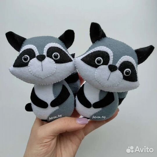 Игрушки из фетра ручной работы