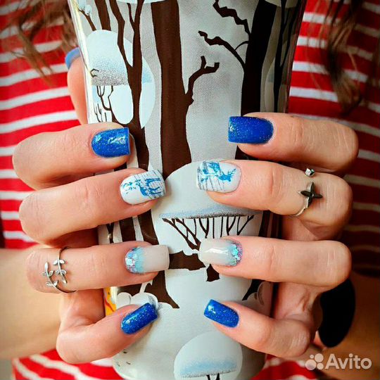 Маникюр, покрытие гель лаком, коррекция