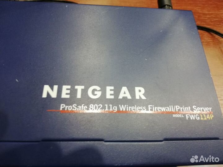 Wi-Fi роутер netgear FWG114P