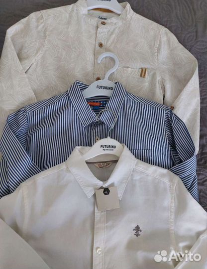 Рубашки для мальчика размер с 140 см