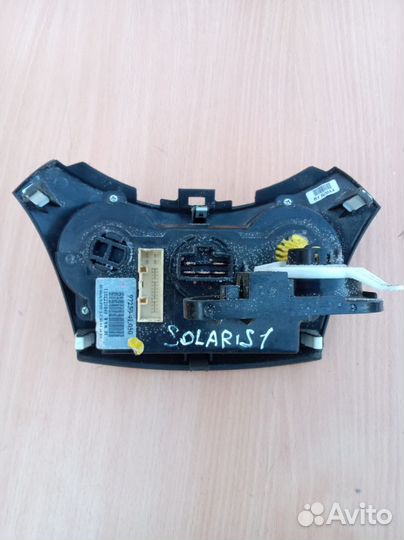 Блок управления отопителем Hyundai Solaris I (2010