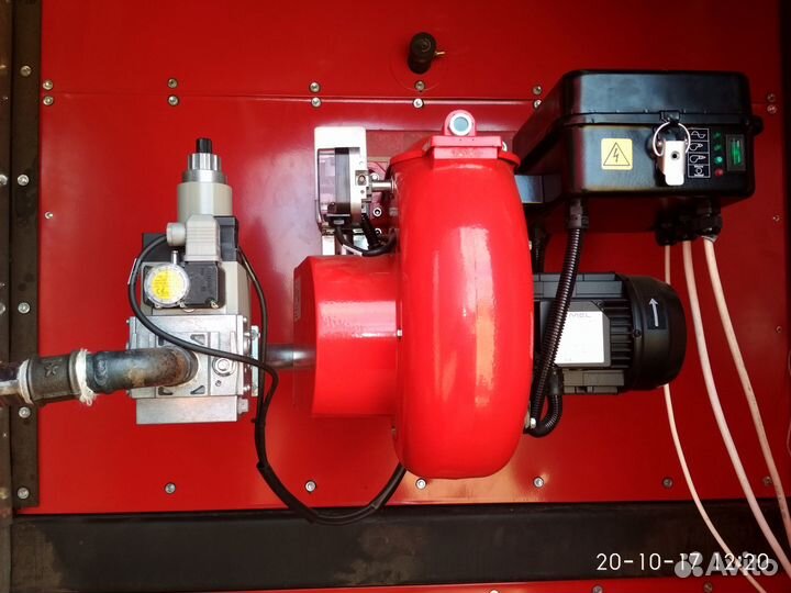 Котел на отработке мощность-70-1300кВт