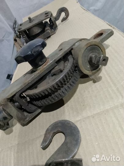 Лебедка червячная