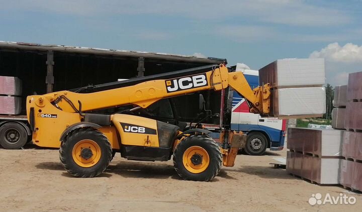 Аренда телескопического погрузчика jcb 540-140