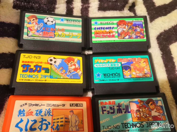 Картриджи для Famicom