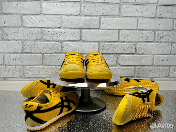 Asics onitsuka tiger mexico 66 yellow gum black