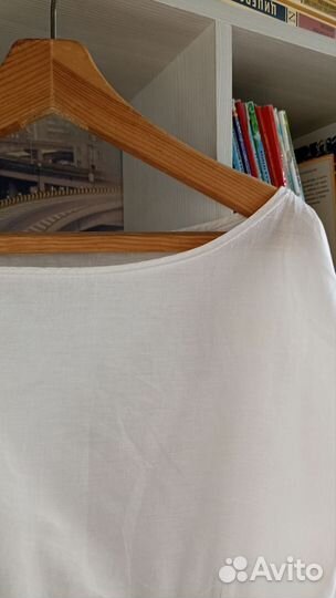 Платье с вышивкой, туника пляжная 42 44