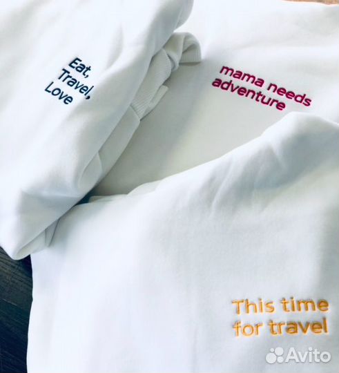 Вышивка на одежде, на ткани / 3D вышивка