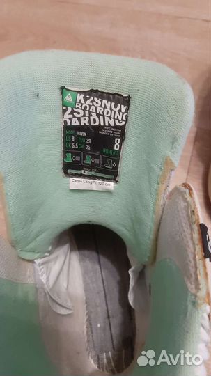 Сноубордические ботинки женские 39 размер