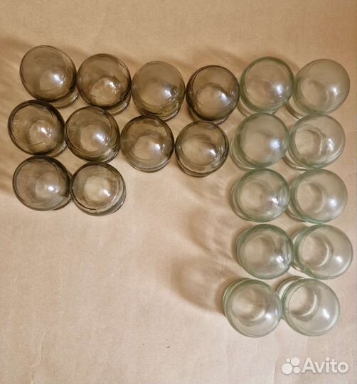 Медицинские вакуумные стеклянные банки (огневые)