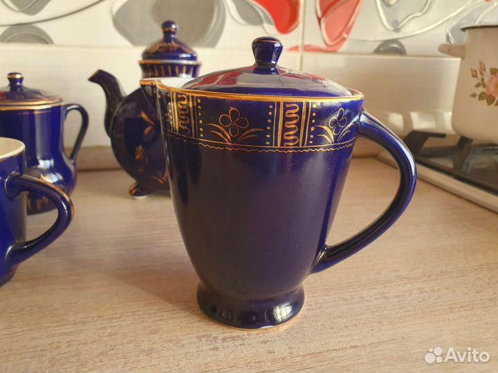 Набор посуды Гжель