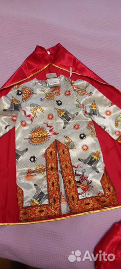 Новогодний костюм для мальчика богатырь