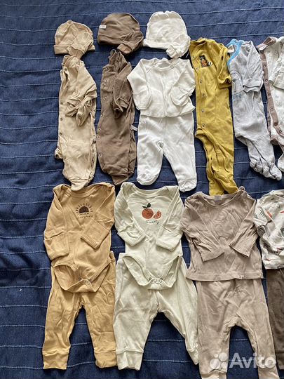 Вещи пакетом на мальчика от 0 до 6 месяцев